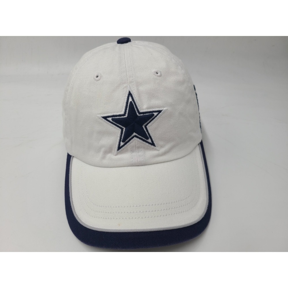 Dallas Cowboys Brand Strapback‎ Adjustable Hat Cap Men Women NFL Football White